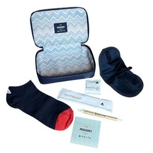Missoni x Delta Limited Edition Exclusive Navy Blue Travel Bag